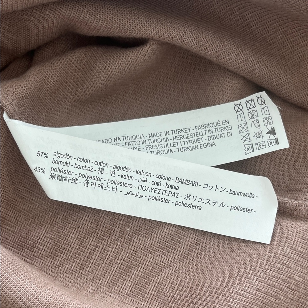 NWOT Zara Pink-beige Sleeveless Tunic Top - Picture 4 of 6
